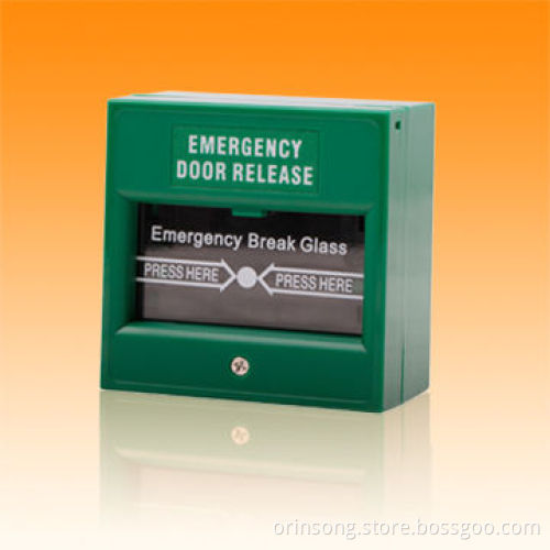 Emergency Door Release Manual Call Point with 12 to 24V DC Operating Voltage